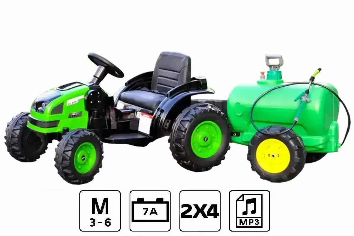 Traktor z opryskiwaczem dla dziecka: Jak wybrać najlepszy?