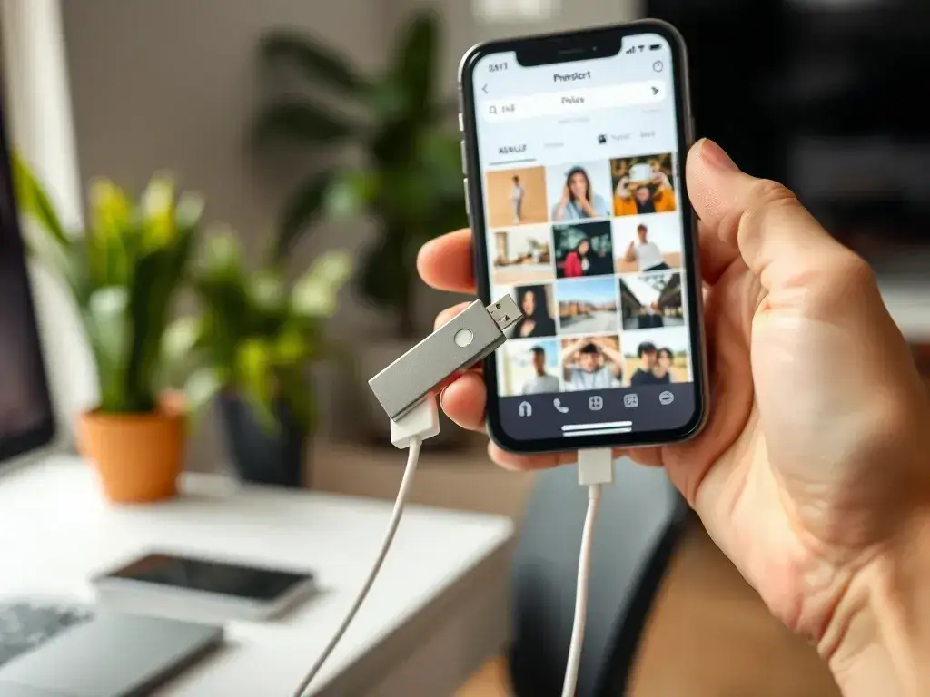 Jak zgrać zdjęcia z iPhone na pendrive? Bez komputera i problemów!