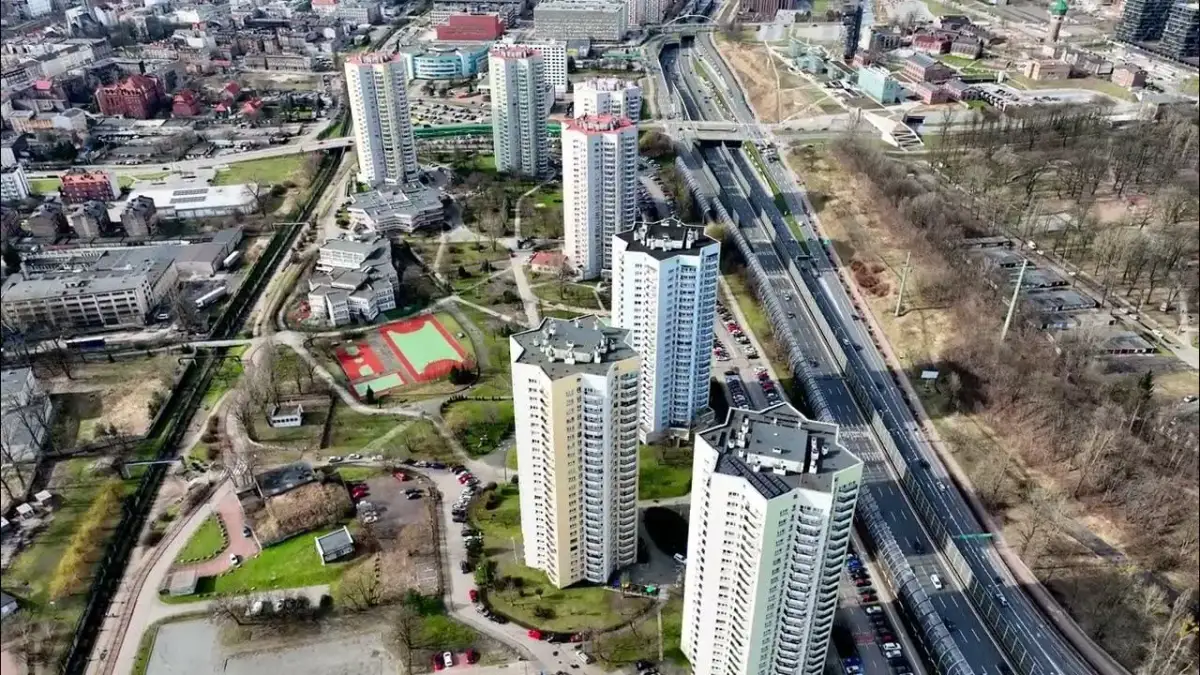 Osiedle Gwiazdy Katowice - ile pięter mają te imponujące budynki?