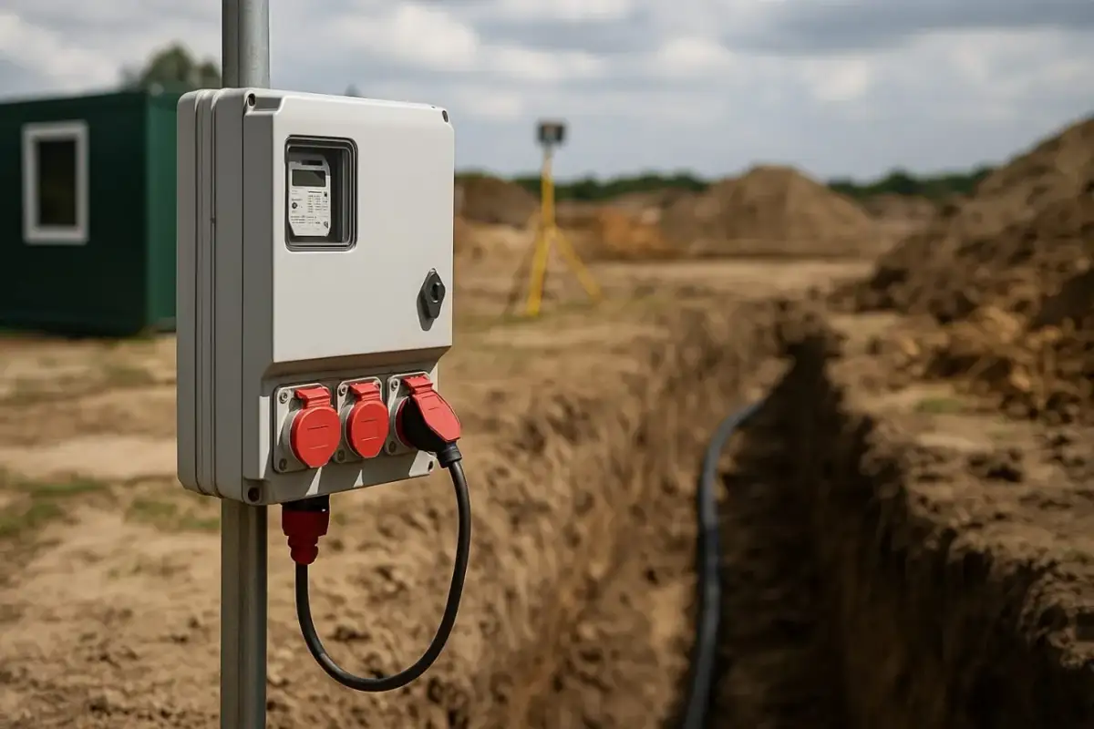 Jak doprowadzić prąd do działki - krok po kroku bez zbędnych kosztów