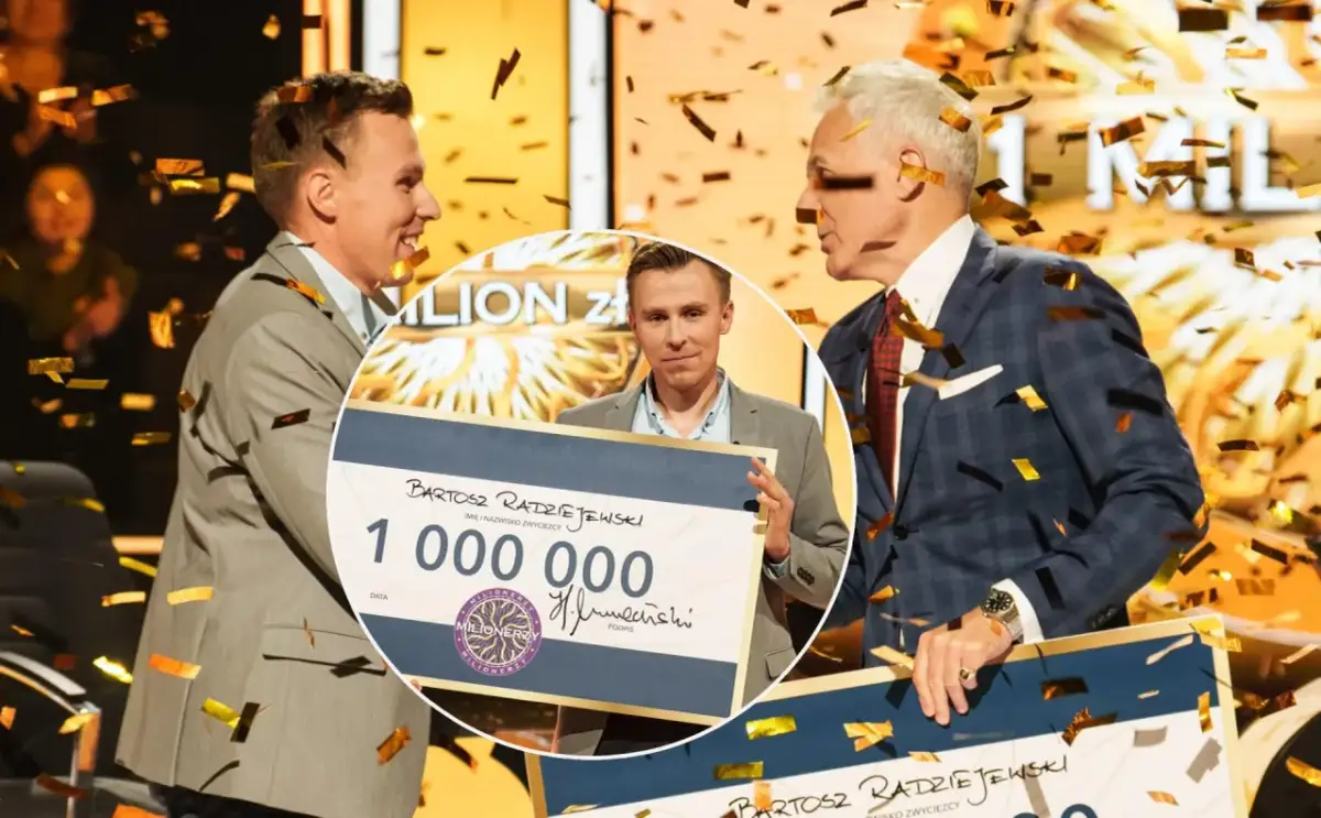 Bartosz Radziejewski wygrał Milionerów! Poznaj szczegóły