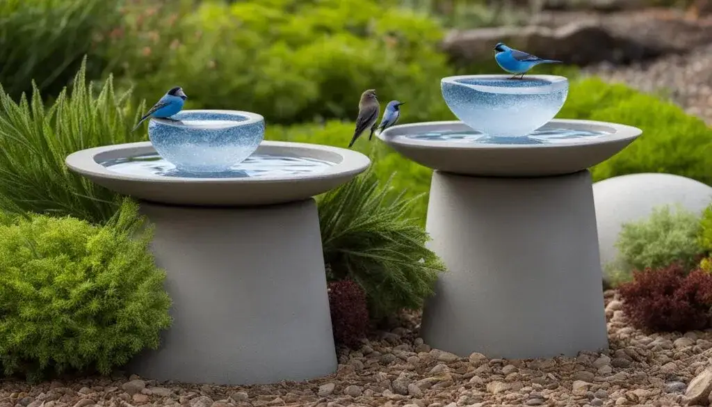 Jak zrobić poidło dla ptaków z betonu i cieszyć się ich obecnością