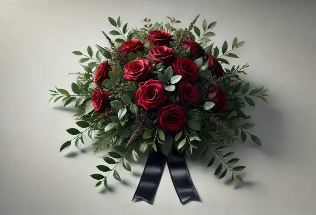 Biała czy czerwona róża na pogrzebie - co wybrać dla zmarłego?