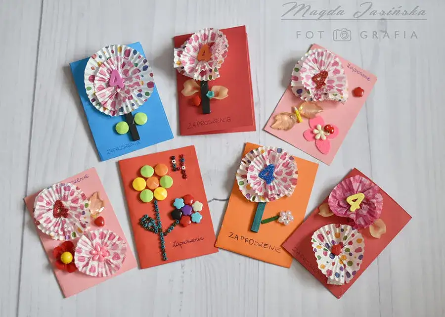 Kreatywne zaproszenia na urodziny dziecka DIY zaskocz gości!