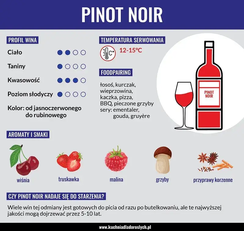 Pinot Noir: Jaki to smak? Odkryj jego tajemnice i połączenia