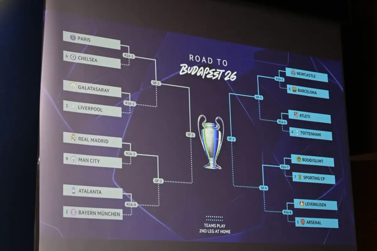 Drabinka Ligi Mistrzów "Road to Budapest 26" z Liverpoolem jako numerem 3. Ile razy Liverpool wygrał Ligę Mistrzów? Sześć razy!