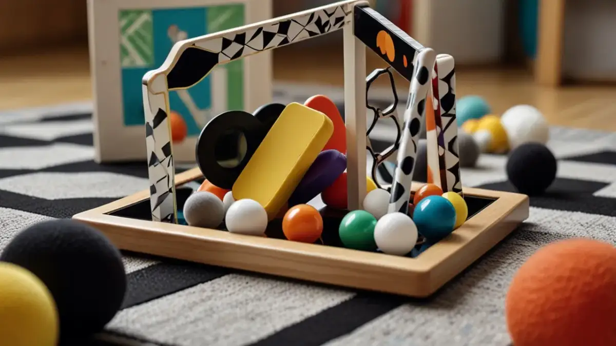 Zabawki z lusterkiem dla niemowlaka - rozwój zmysłów malucha