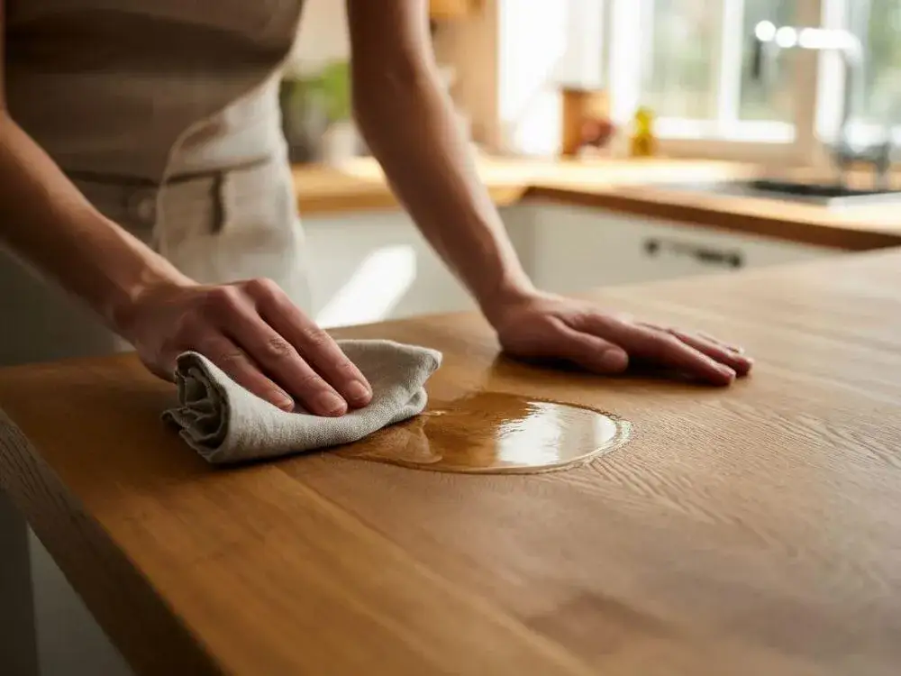 Jak olejować blat dębowy? Trwałość i piękno na lata!