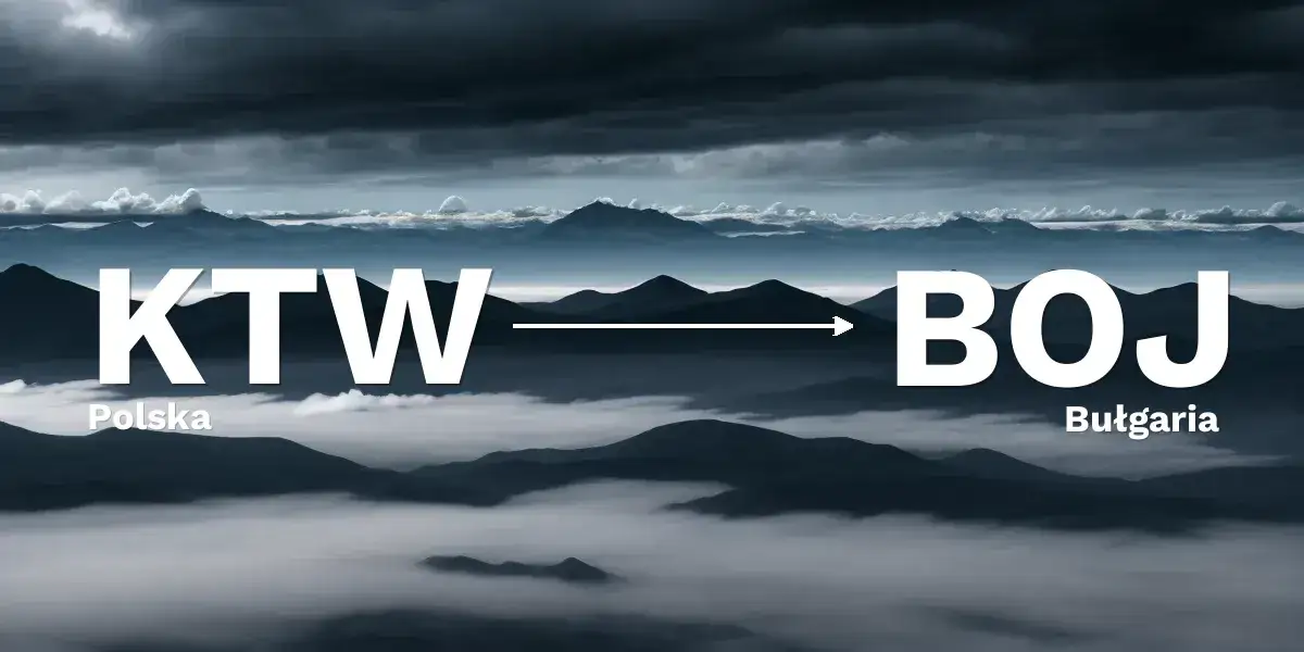 Ile trwa lot do Bułgarii z Katowic? Poznaj czas podróży i więcej