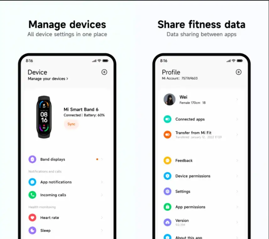 Jaka aplikacja do Smart Band 6? Zepp Life vs Mi Fitness - poradnik