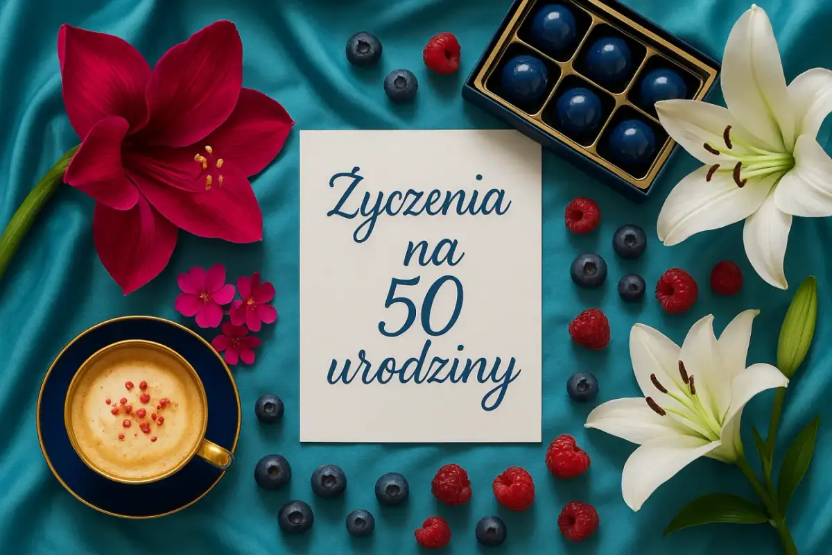50. urodziny: Znajdź idealne życzenia wzruszające, śmieszne, eleganckie