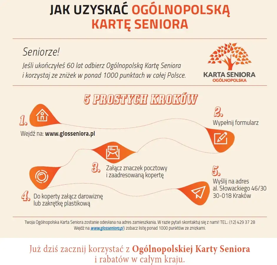 Świętokrzyska karta seniora - jak ją wyrobić i gdzie się zgłosić