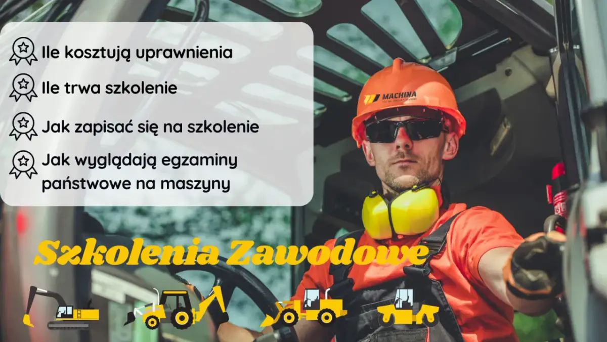 Prawo jazdy na koparkę? Kiedy tak, a kiedy wystarczą uprawnienia?