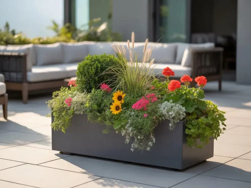 Co posadzić w donicy na tarasie? Praktyczny przewodnik