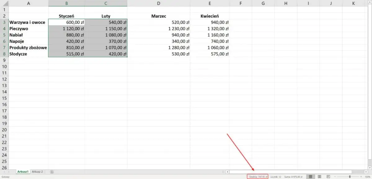 Jak obliczyć średnią arytmetyczną w Excelu bez błędów i stresu
