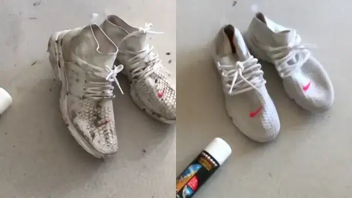 Białe buty z siatki: Jak wyczyścić i uniknąć żółtych zacieków?