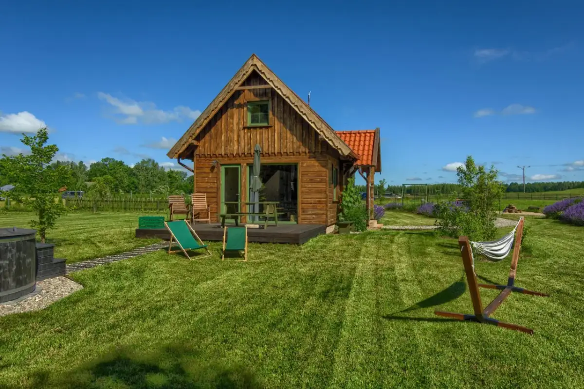 Mazury: Luksusowy domek SPA z balią i sauną Twój idealny relaks?