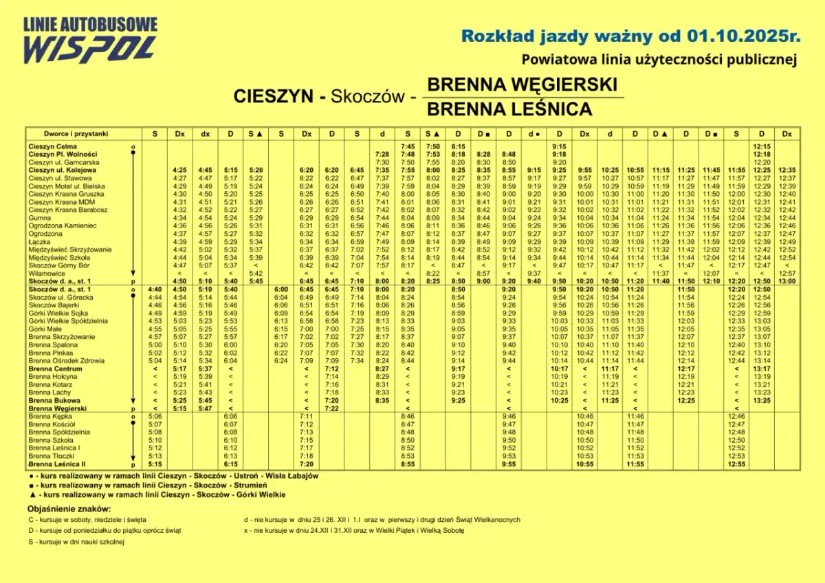 Cieszyn: Rozkład jazdy pociągów i autobusów Wszystko, co musisz wiedzieć