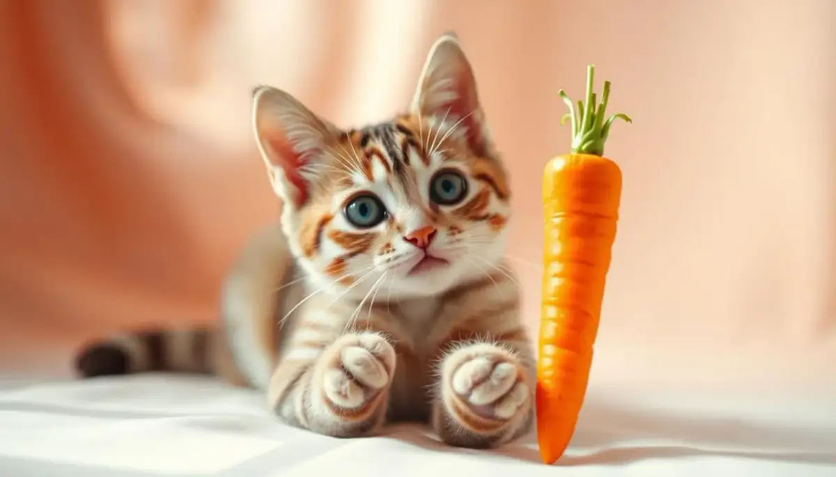 Czy koty mogą jeść marchewkę? Bezpieczne przekąski dla pupila