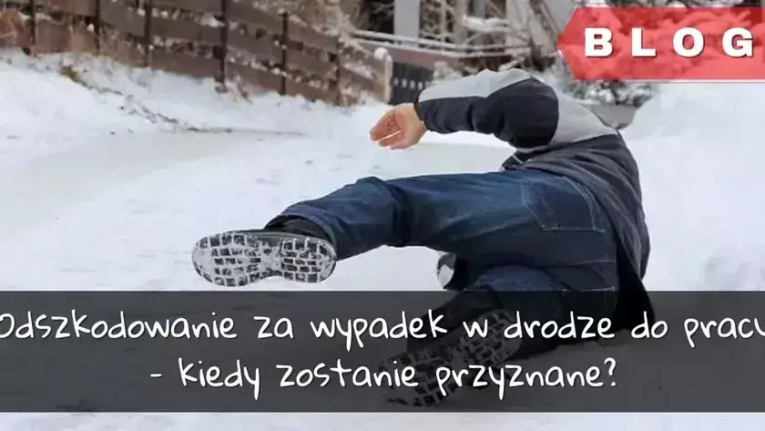 Wypadek w drodze do pracy: 100% wynagrodzenia i odszkodowanie