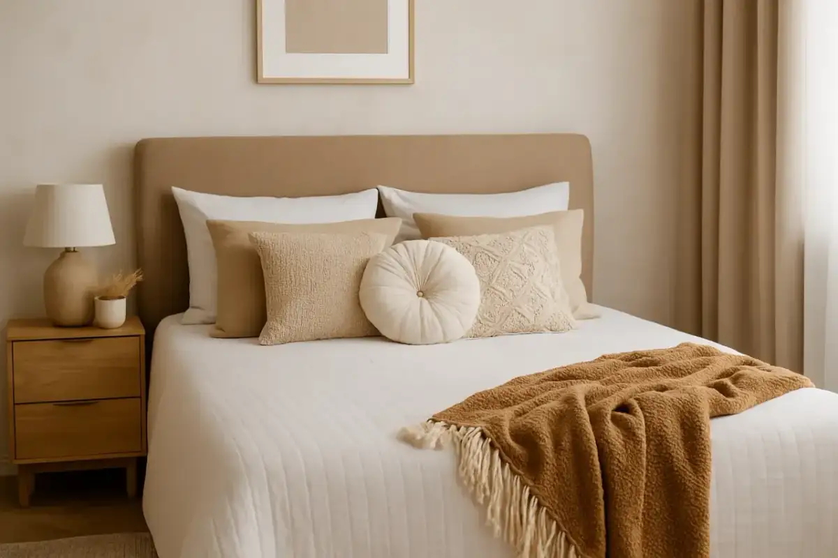 Jak ułożyć poduszki na łóżku? Stwórz sypialnię jak z hotelu!