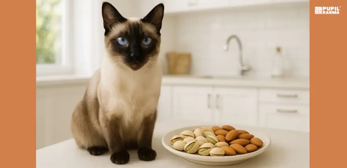 Czy kot może jeść pistacje? Szkodliwość i bezpieczne alternatywy