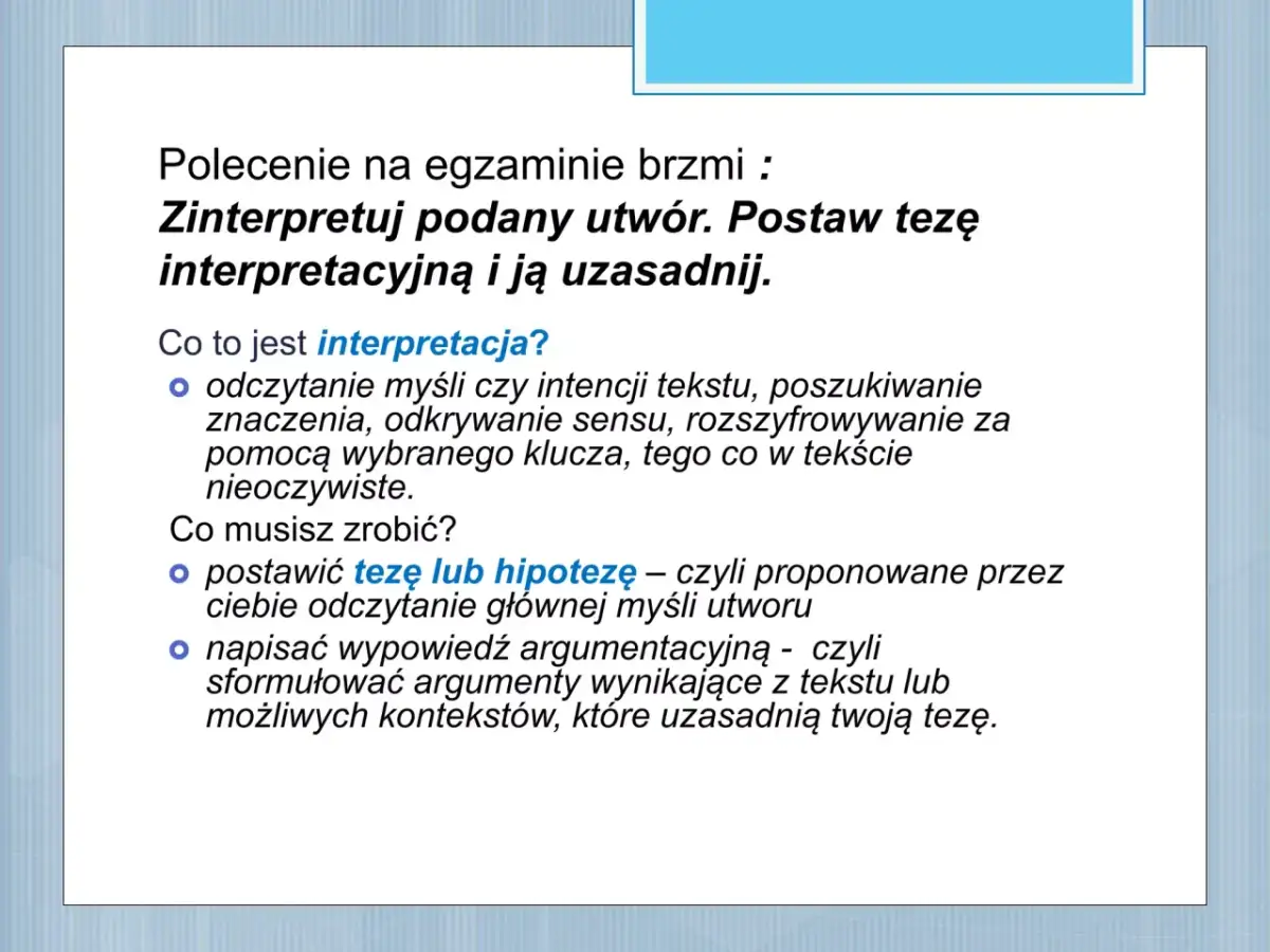 Tekst kultury na maturze: przewodnik po analizie i interpretacji
