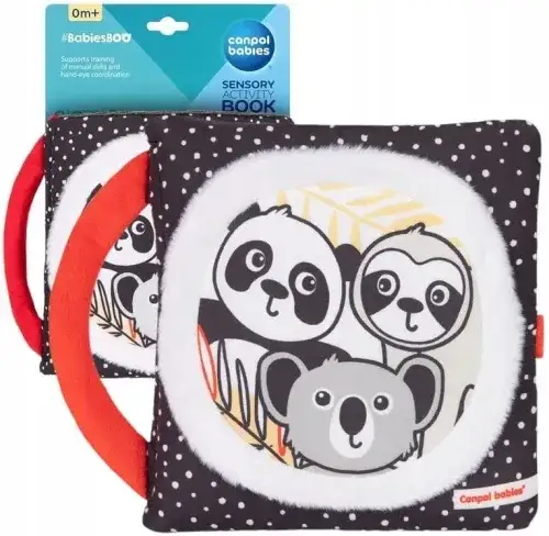 Canpol książeczka sensoryczna – rozwój dziecka i wyjątkowe cechy