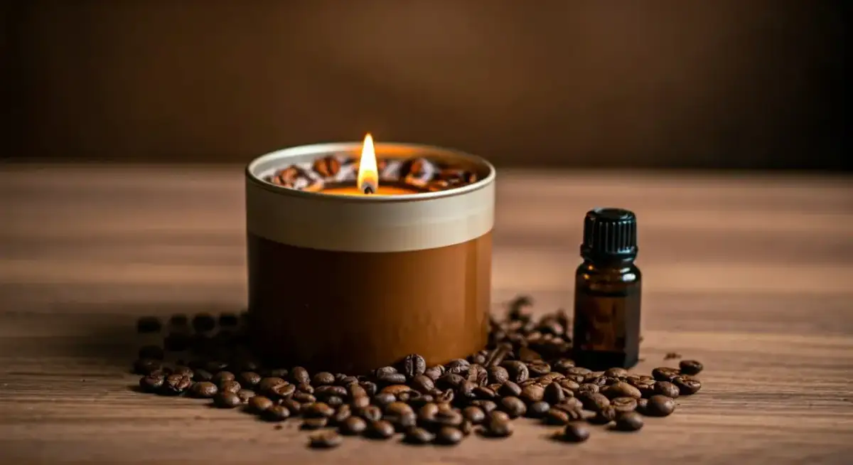 Jak ozdobić świeczkę kawą i stworzyć unikalny aromat w domu