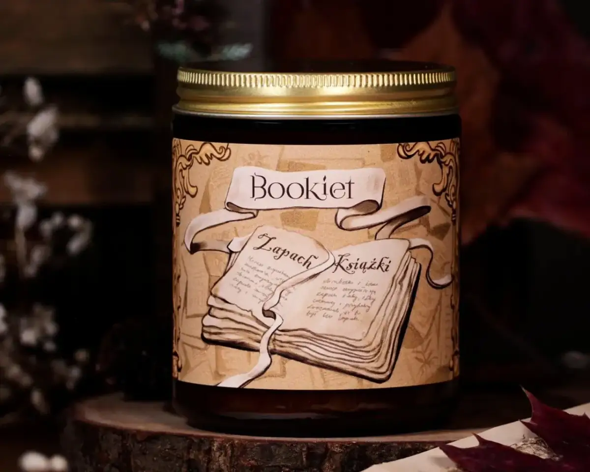 Świeczka o zapachu książek – stwórz przytulną atmosferę czytania