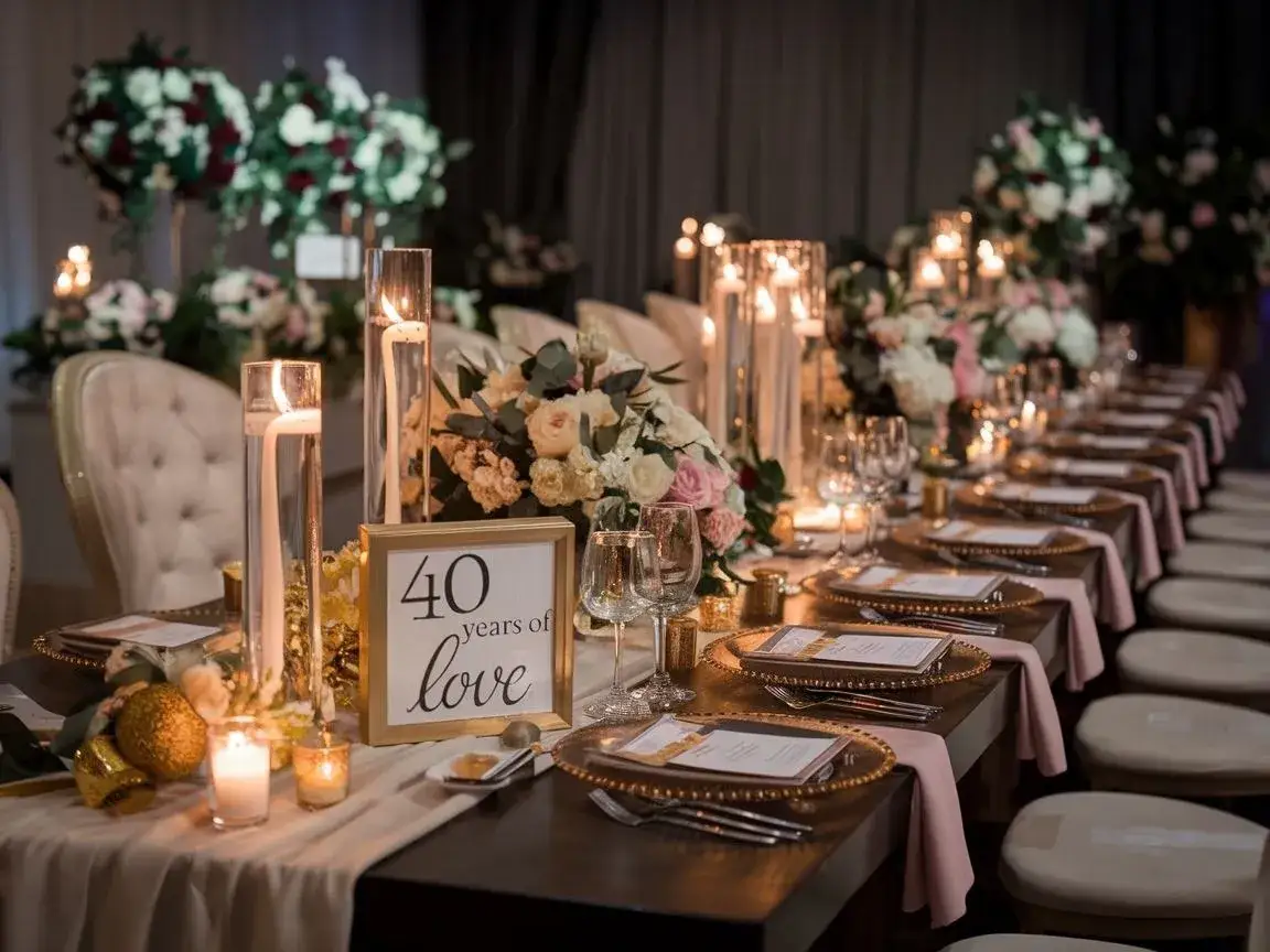 Dekoracja stołu na rocznicę: Inspiracje i praktyczne porady