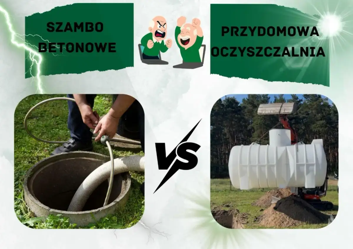 Co zamiast szamba na działce? Oczyszczalnia: koszty, prawo, zwrot!