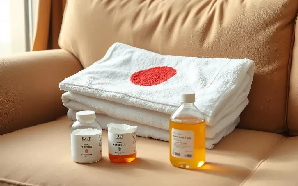 Jak usunąć plamę z krwi z kanapy? Skuteczne metody