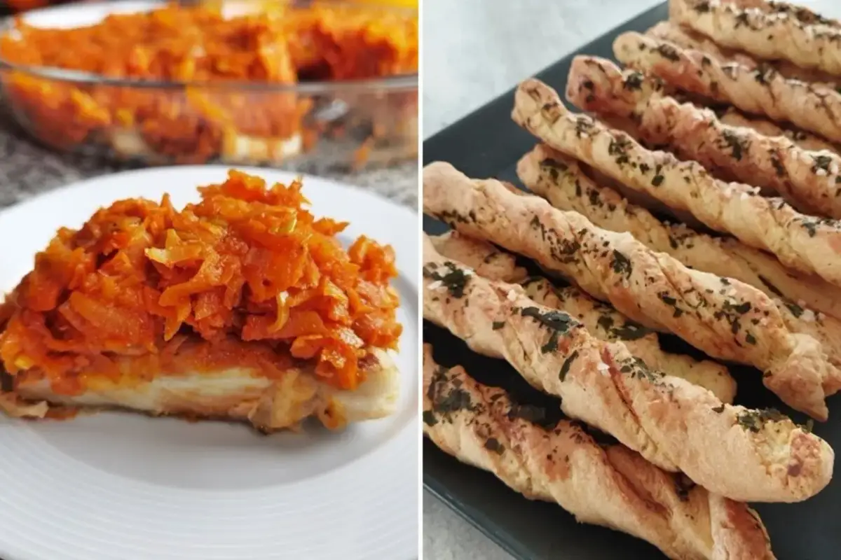 Ryba z warzywami i paluszki ziołowe – idealne menu sylwestrowe w domu.