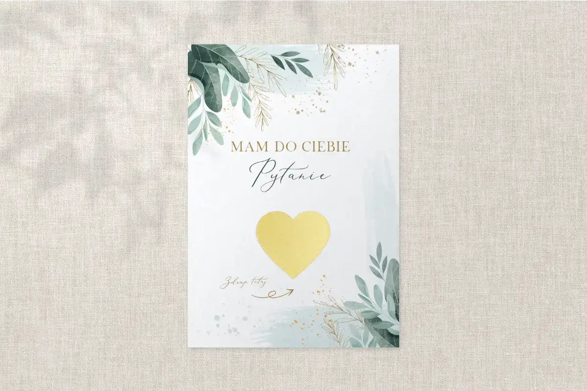 Zdrapka czy zostaniesz moim świadkiem – oryginalne pomysły na pytanie