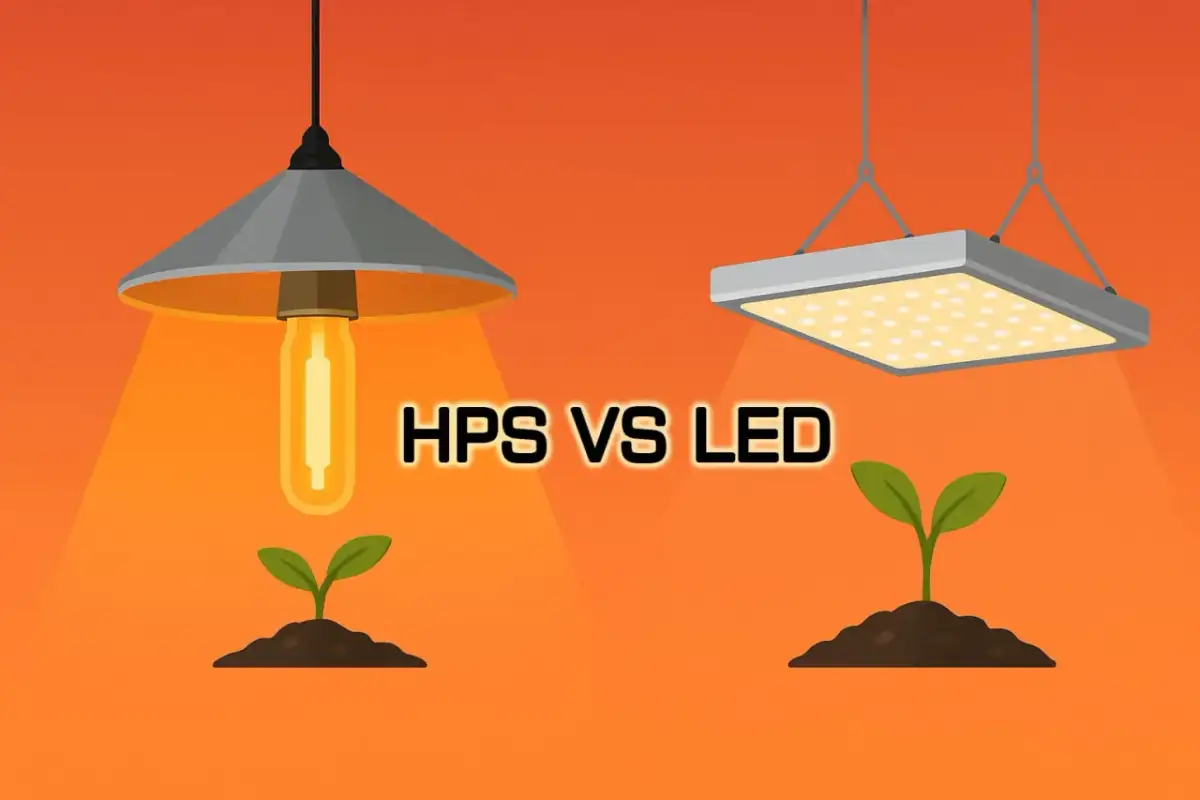 Lampa do uprawy: LED vs HPS 2026. Jak wybrać i oszczędzać?
