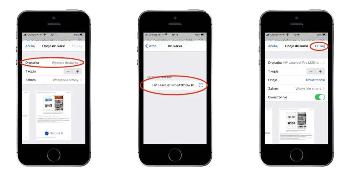 Jak drukować z telefonu - proste kroki dla Androida i iPhone'a