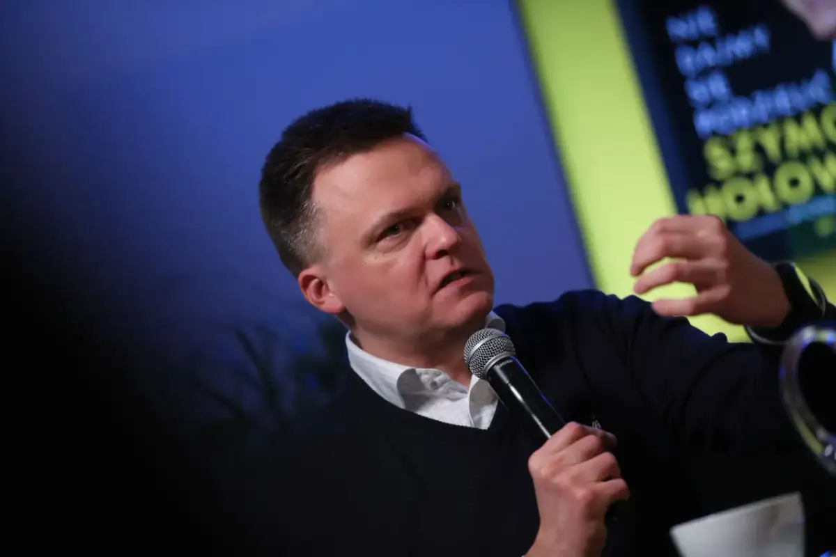 Szymon Hołownia mówi o tym, kto i jak finansuje partię Polska 2050.