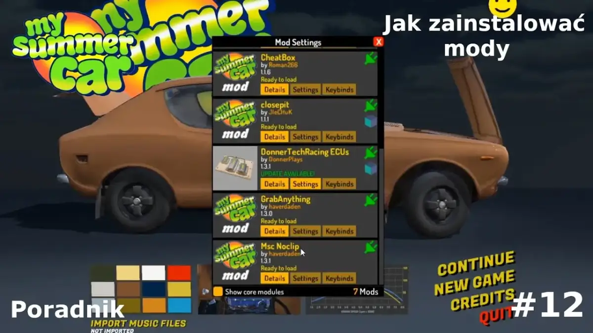Jak pobrać mody do My Summer Car i uniknąć problemów z instalacją