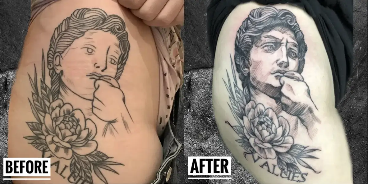 Tatuaż się rozciąga? Jak chronić wzór przed deformacją