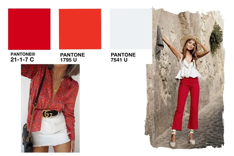 Jakie kolory pasują do czerwonych spodni, by wyglądać stylowo?