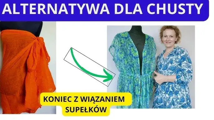 Jak zrobić bluzkę z chusty bez szycia – proste i stylowe metody