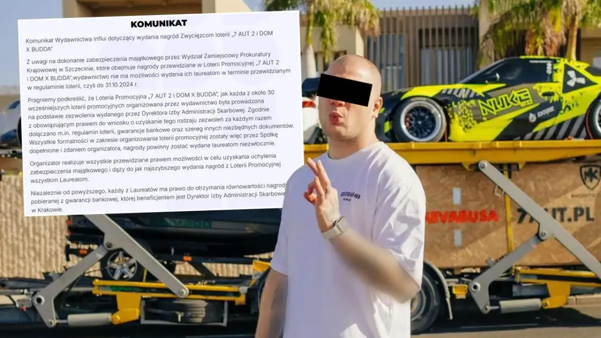 Komunikat o loterii "7 AUT 2 i DOM X BUDDA". Gdzie kupić losy? Informacja o nagrodach i formalnościach.