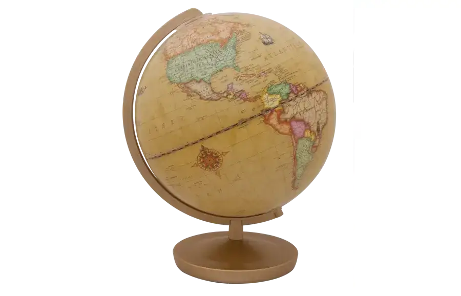Globus historyczny: Okno na dawny świat. Co przedstawia?