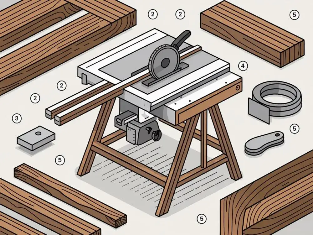 Zbuduj stół do pilarki: Precyzja i bezpieczeństwo DIY