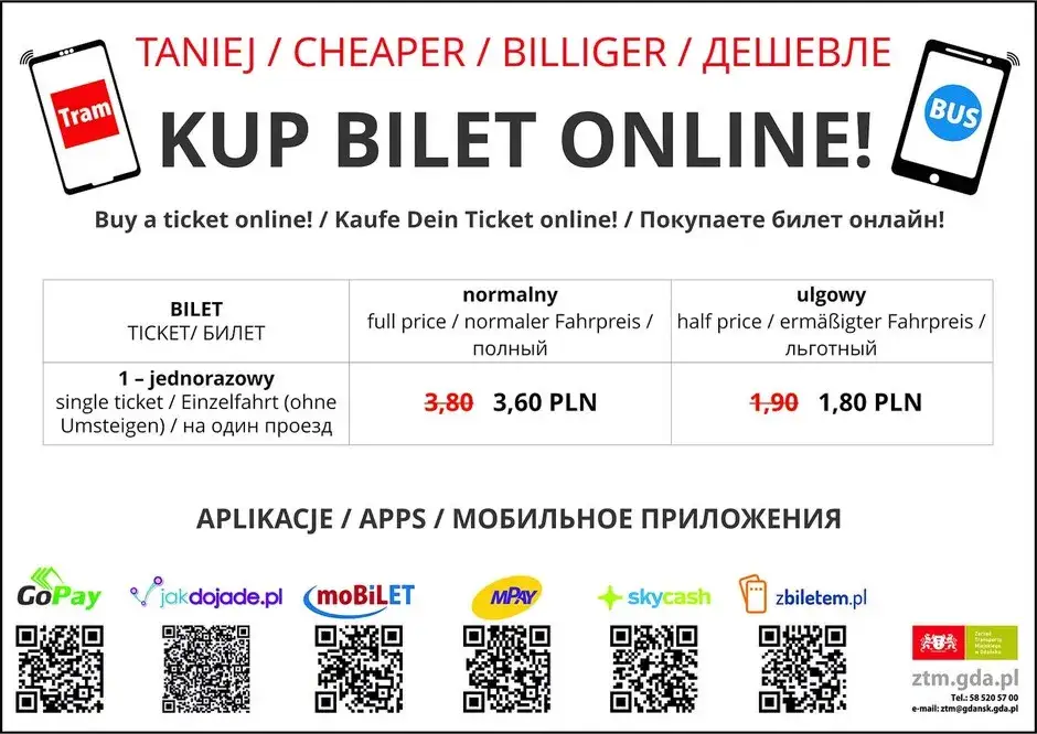 Rozkład jazdy Gdańsk: Sprawdź połączenia i kup bilet bez stresu