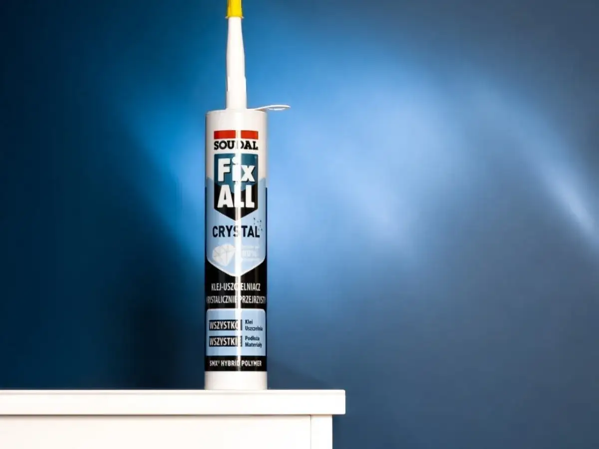 Klej-uszczelniacz Soudal Fix All Crystal, przezroczysty, do wszystkiego.