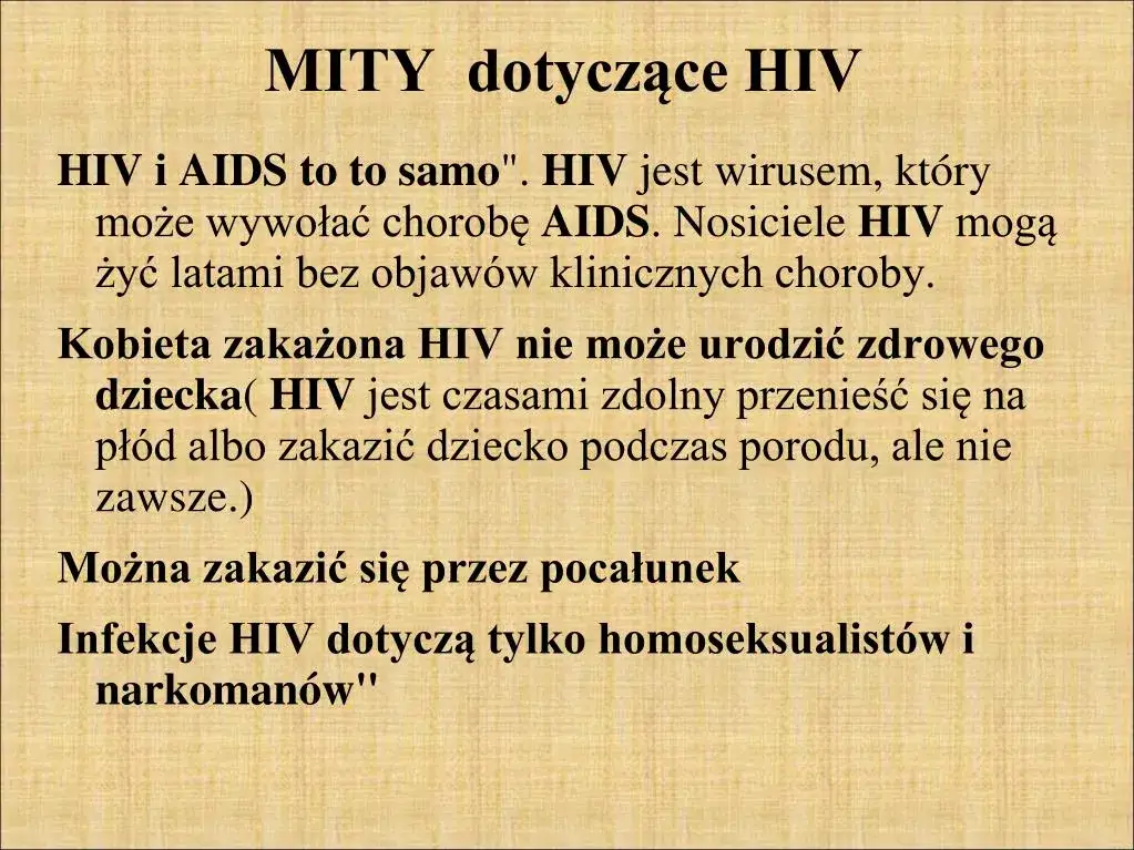 Mity o HIV: Obalamy najczęstsze błędne przekonania i fakty