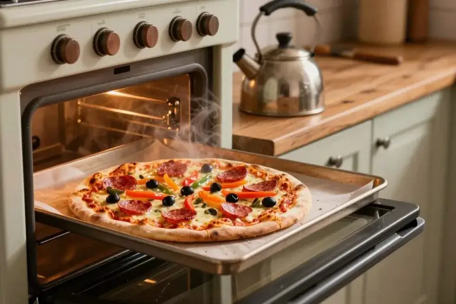 Jak odgrzać pizzę w piekarniku? Chrupiąca jak świeża!