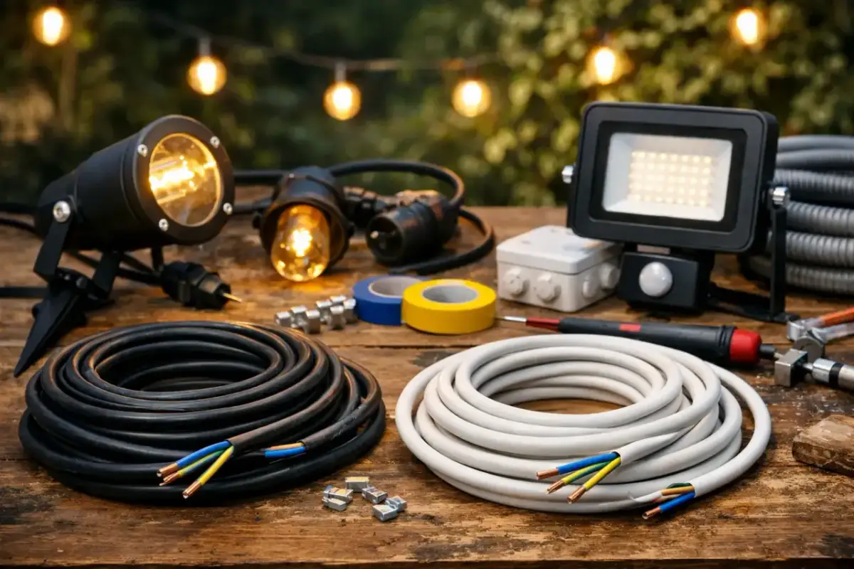 Jaki kabel do oświetlenia ogrodu? Wybierz bezpiecznie i uniknij błędów!